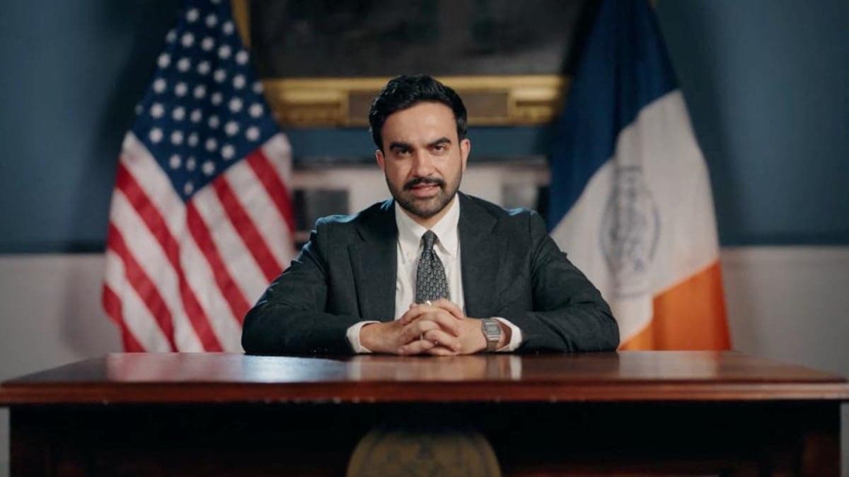 Prefeito de Nova York, Zohran Mamdani, em pronunciamento - Imagem: NYC Mayor's Office via YouTube/Handout