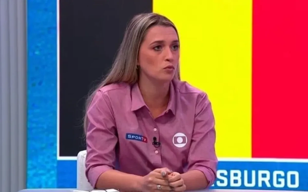 A comentarista dos canais Globo, Ana Thaís Matos (Foto: Reprodução)