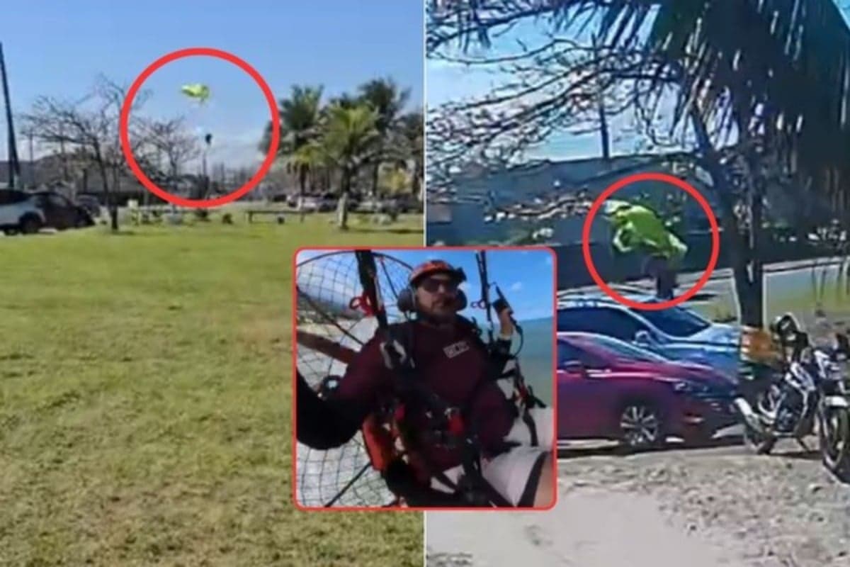 Adriano Azevedo dos Santos morreu após cair de 10 metros de paramotor em Itanhaém (SP) — Foto: Arquivo Pessoal