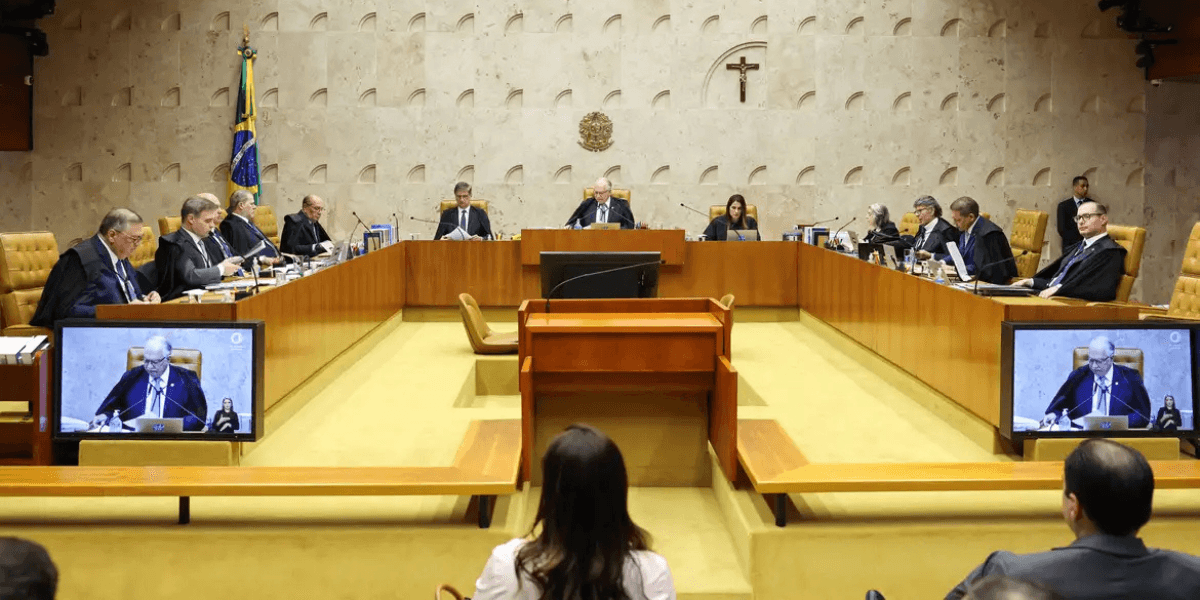 Sessão de julgamento no plenário do Supremo Tribunal Federal (STF) Foto Fellipe SampaioSTF