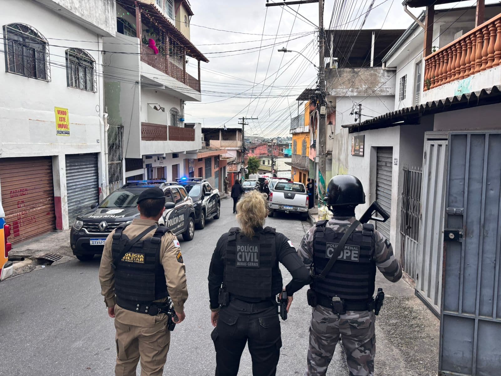 Operação Escudo combate tráfico em aglomerados da Grande BH