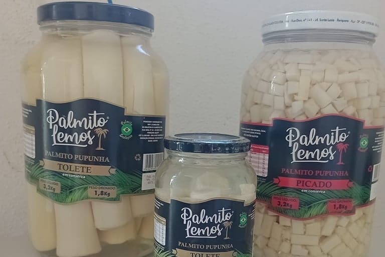 Anvisa determina apreensão de produtos da marca Palmito Lemos