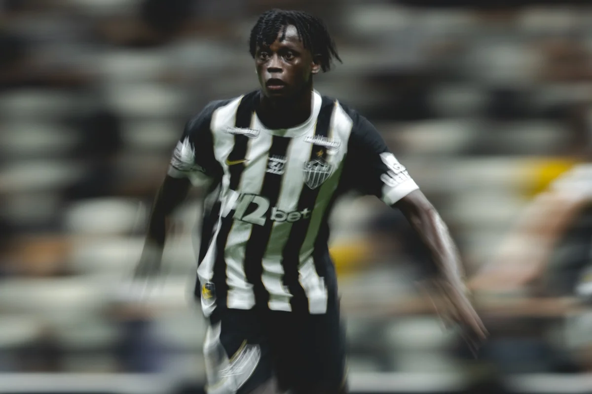 Meio-campista Mamady Cissé - Foto: PEDRO SOUZA / ATLETICO