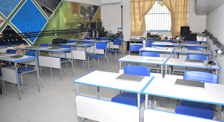 rede municipal de belo horizonte – sala de aula – escola – Divulgação PBH