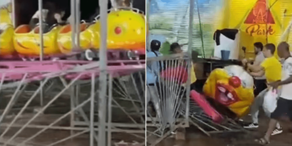 Acidente com minhocão deixou vítimas em Itabirito - Foto: Imagens cedidas