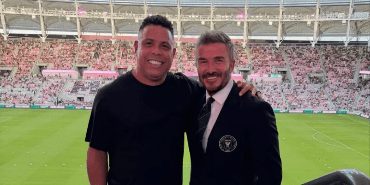 Ronaldo e David Beckham - Reprodução Instagram