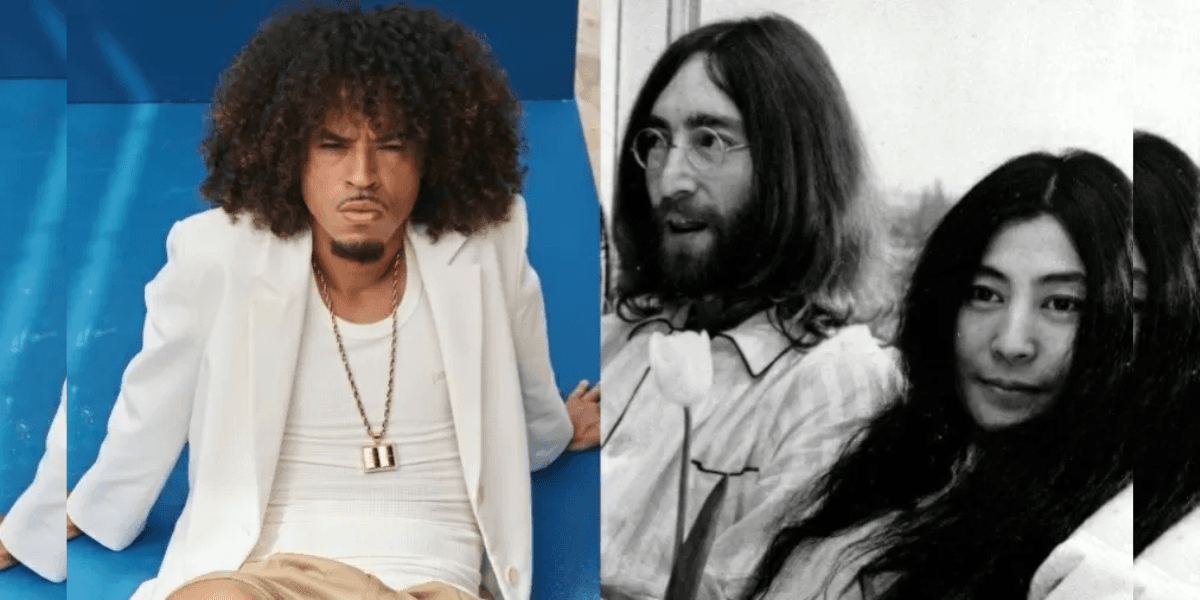 L7nnon trava batalha judicial com Yoko Ono, viúva de John Lennon - Imagem: Reprodução