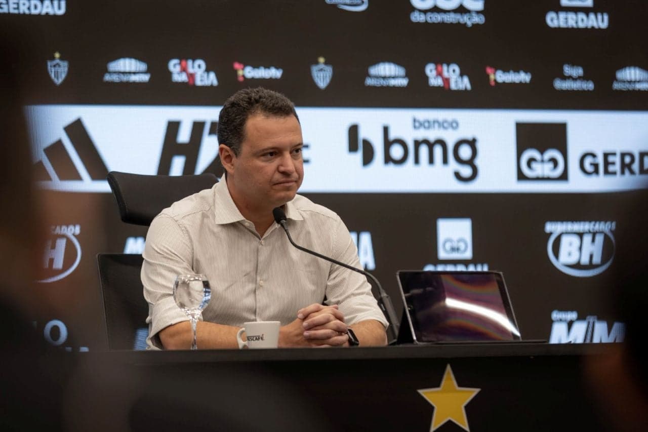 Rafael Menin, um dos acionistas do Atlético - Foto: Pedro Souza / Atlético