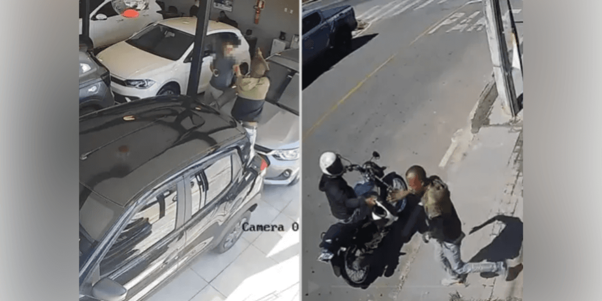 Homem é roubado em concessionária da Grande BH