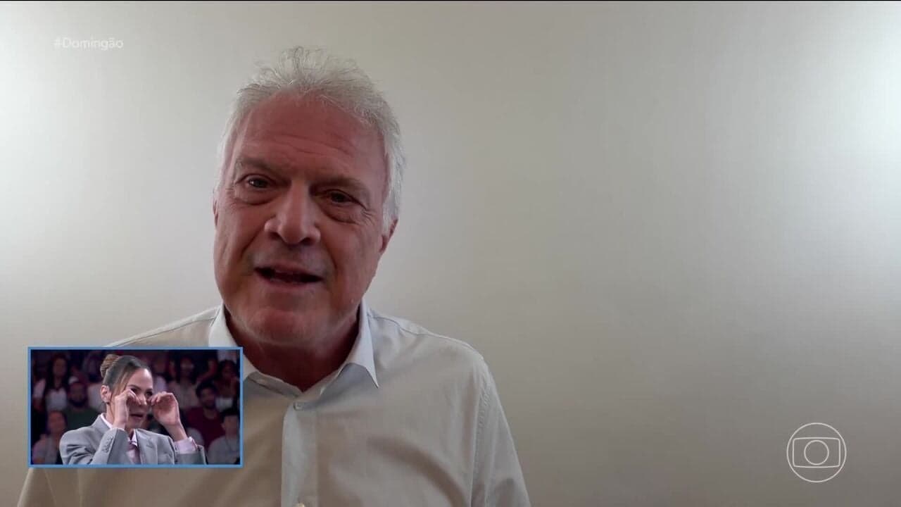 Pedro Bial homenageia Ana Paula Renault e manda recado — Foto: Globo