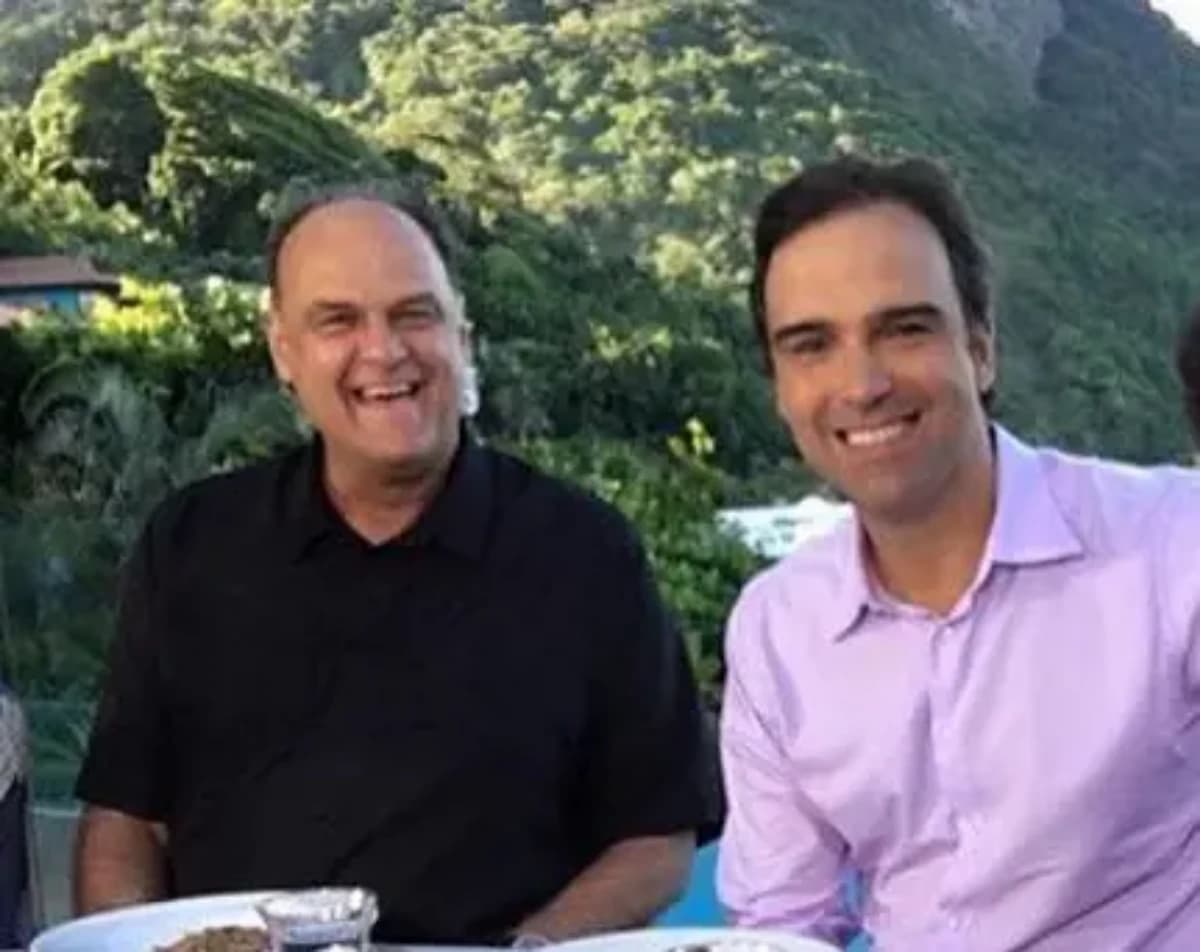 Oscar e Tadeu Schmidt - Foto: Instagram/Reprodução