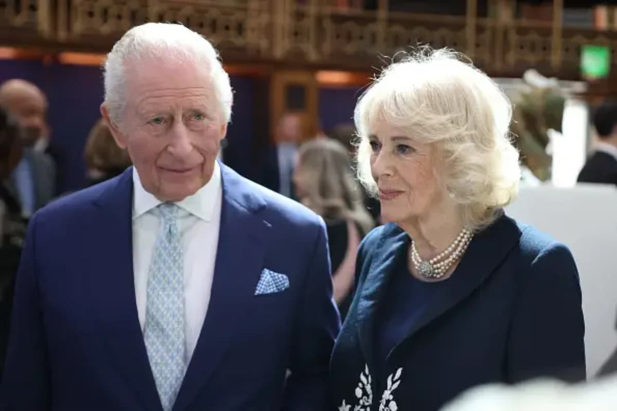 O rei Charles III e a rainha Camilla (Ian Vogler - WPA Pool)