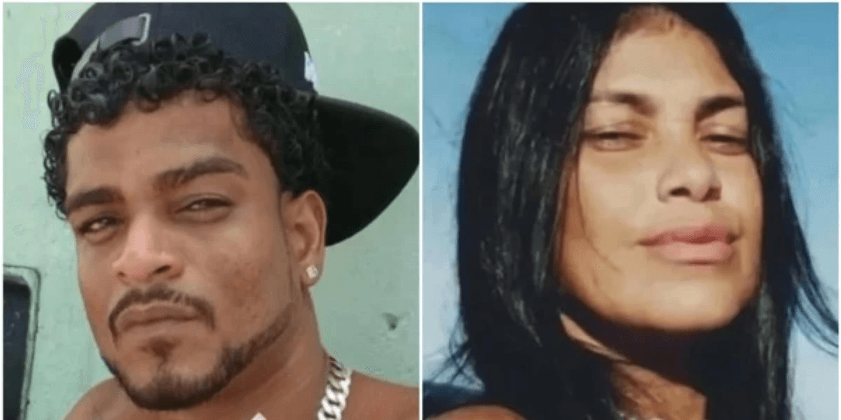 Daniel Sandro Souza Matos, de 29 anos, e Samara da Silva Lago, de 42 - Reprodução/Redes Sociais