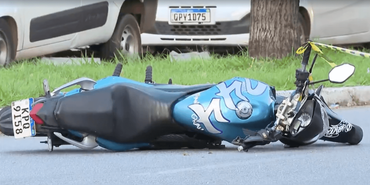 Acidente em Contagem, na Grande BH - Foto: Luana Nunes - TV Globo