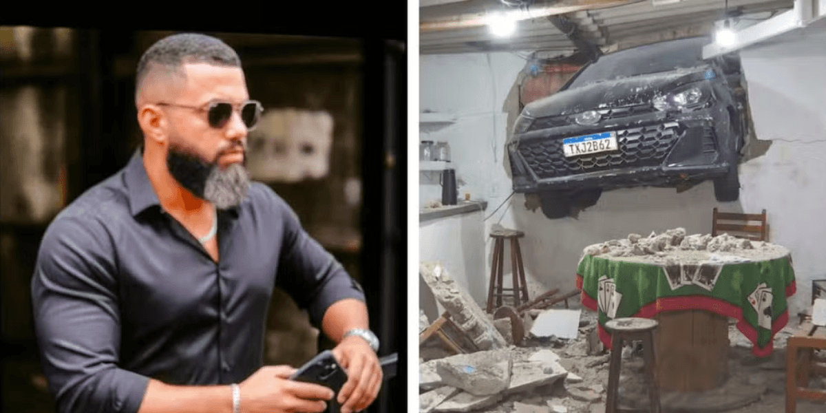 Alisson Oliveira de Jesus, 42 anos, foi morto ao jogar carro contra assaltantes em São Paulo - Foto: Reprodução/TV Globo