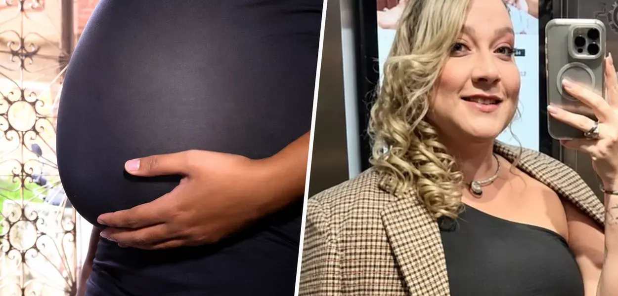 Empresária Carolina Sthela Ferreira dos Anjos é suspeita das agressões (Foto: Reprodução)