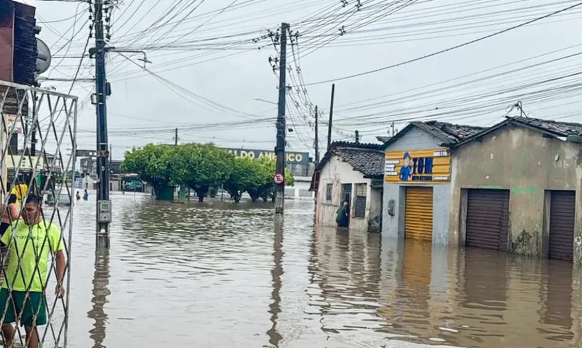 Impactos das fortes chuvas que atingiram o estado da Paraíba - MIDR/Divulgação