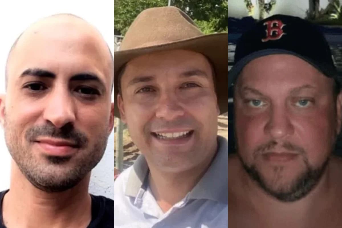 As vítimas são: o piloto Wellinton de Oliveira Pereira, de 34 anos, o veterinário Fernando Moreira Souto, de 36, e o empresário Leonardo Berganholi Martins, de 50