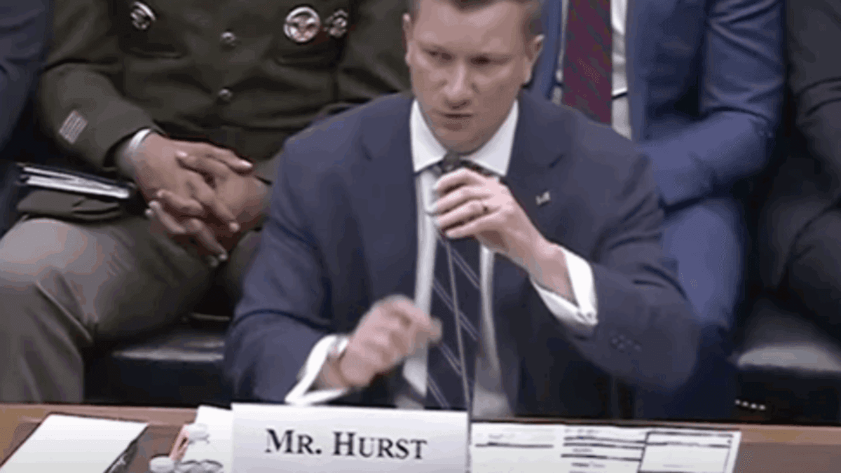 Jules Hurst, controlador interino do Pentágono - Reprodução/X