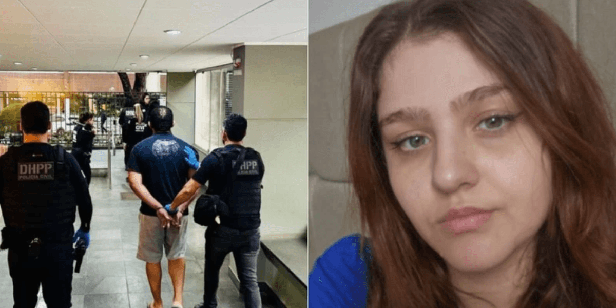 Homem de 45 anos foi preso no apartamento da jovem três meses após o crime - Foto: Divulgação