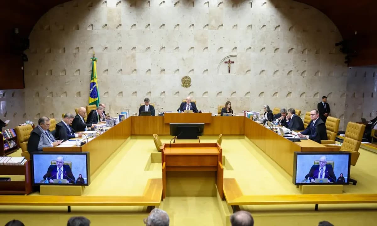 Sessão plenária do Supremo Tribunal Federal (STF) © Gustavo Moreno/STF