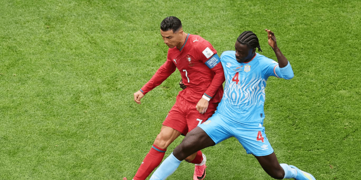 Portugal e RD do Congo empatam por 1 a 1 na 1ª rodada da Copa do Mundo - Foto: Fifa/Reprodução