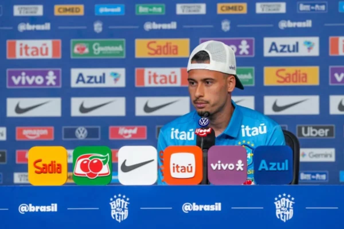 Atacante Gabriel Martinelli - Nelson Terme / CBF