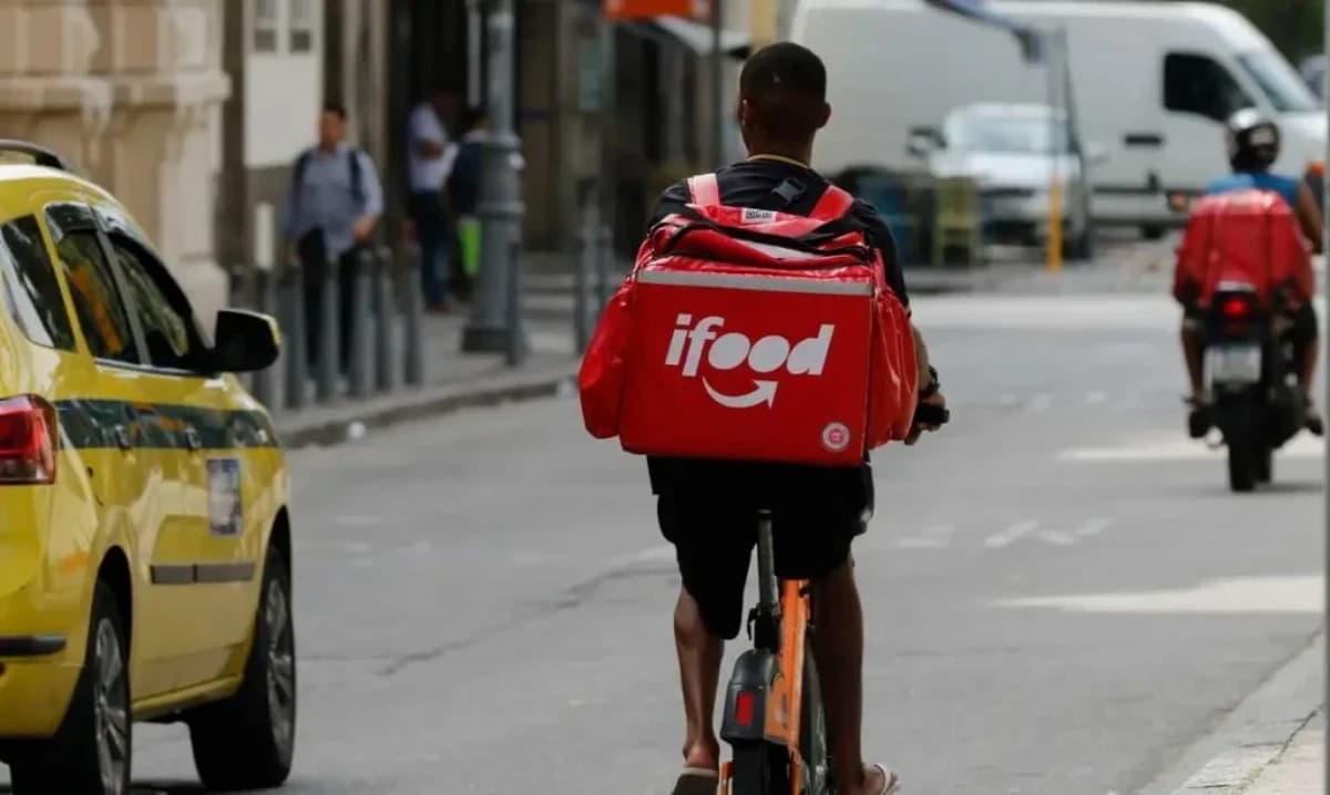 Entregador do Ifood - Foto: Fernando Frazão/Agência Brasil