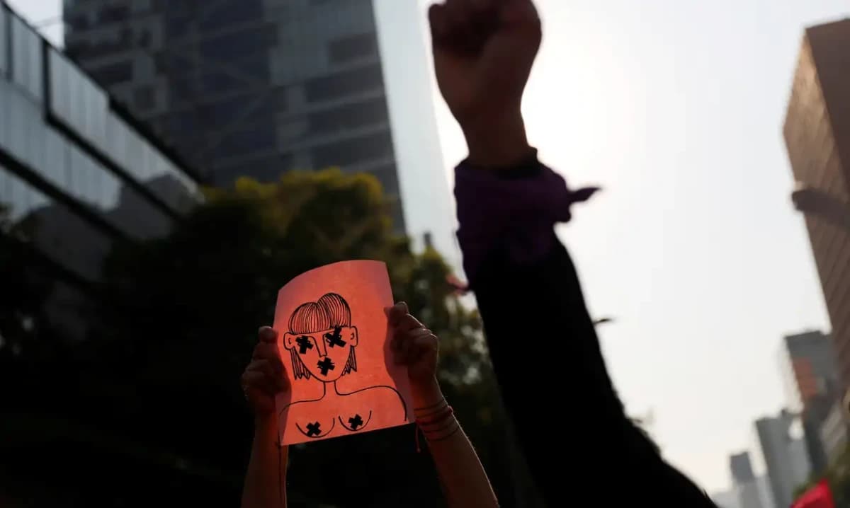 Protesto contra o feminicídio e a violência contra as mulheres © Edgard Garrido