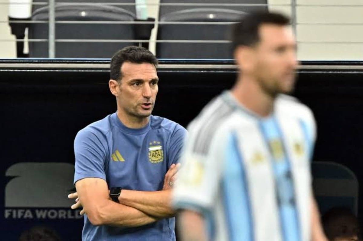 Lionel Scaloni, técnico da Argentina - IMAGN IMAGES / Maria Lysaker