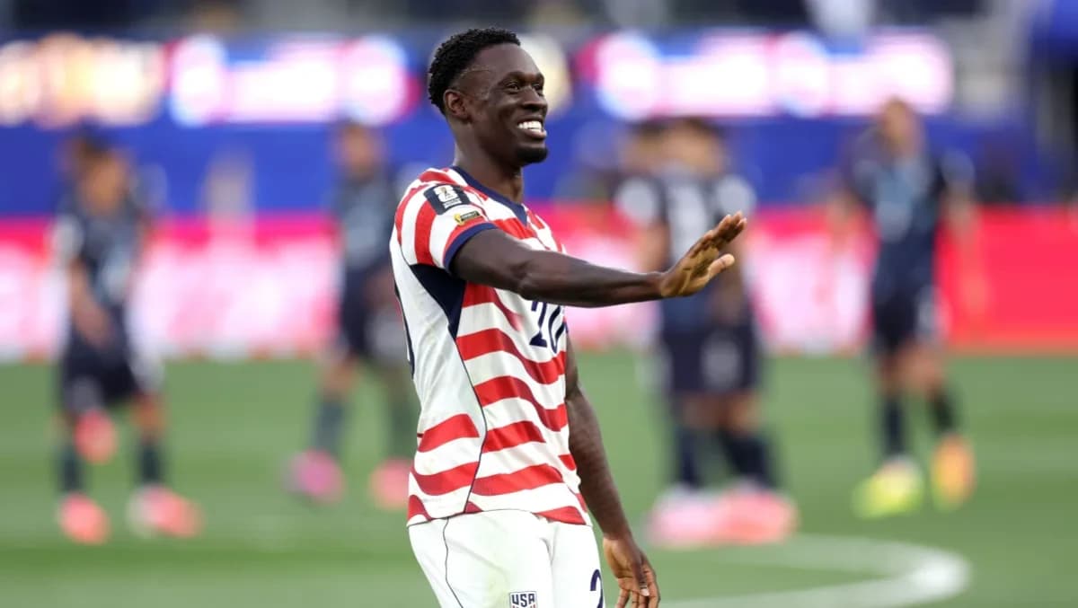 Folarin Balogun, atacante dos Estados Unidos - Foto: Alex Livesey - FIFA