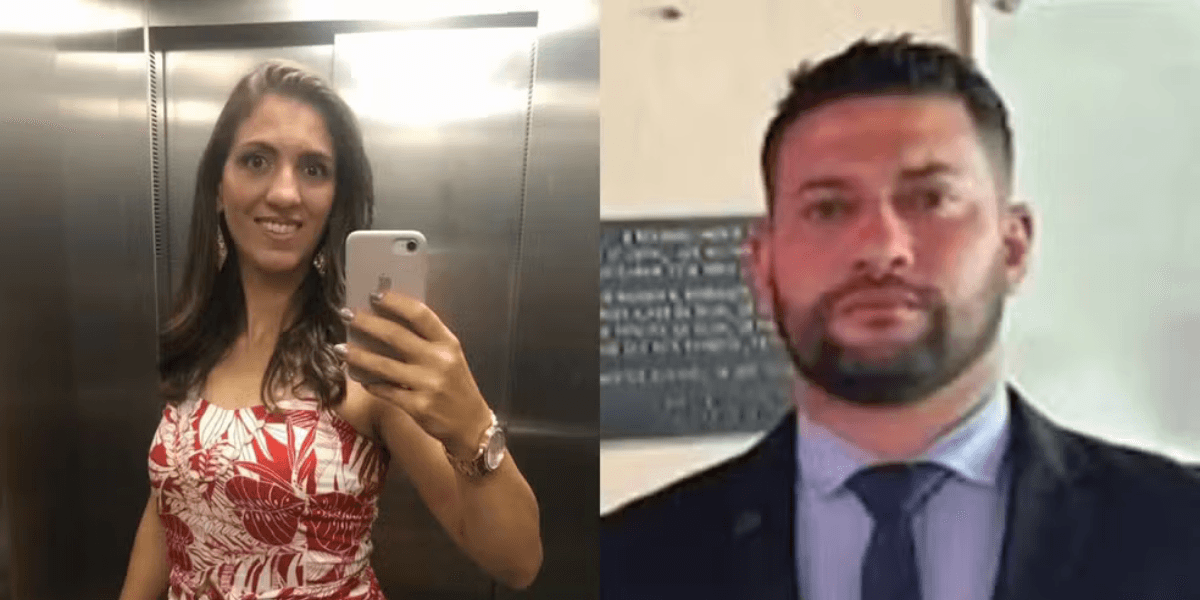 Capitã Michele Leão Azevedo, de 41 anos, foi morta pelo esposo Eduardo Abner Pereira de Oliveira, de 37 — Foto: Redes sociais