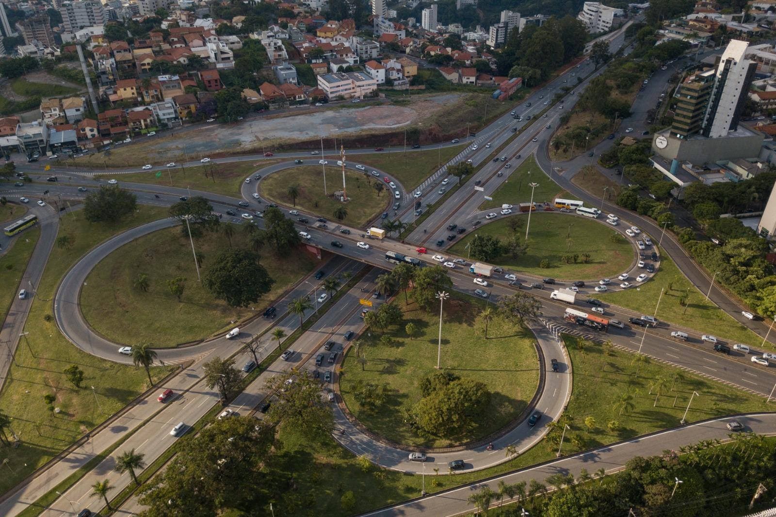 Obra do Trevo do Belvedere - Foto: Flavio Tavares / O Tempo