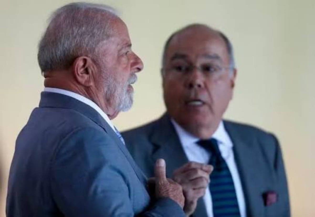 Presidente do Brasil, Luiz Inácio Lula da Silva e o Ministro das Relações Exteriores, Mauro Vieira - Foto: Cristiano Mariz/O Globo