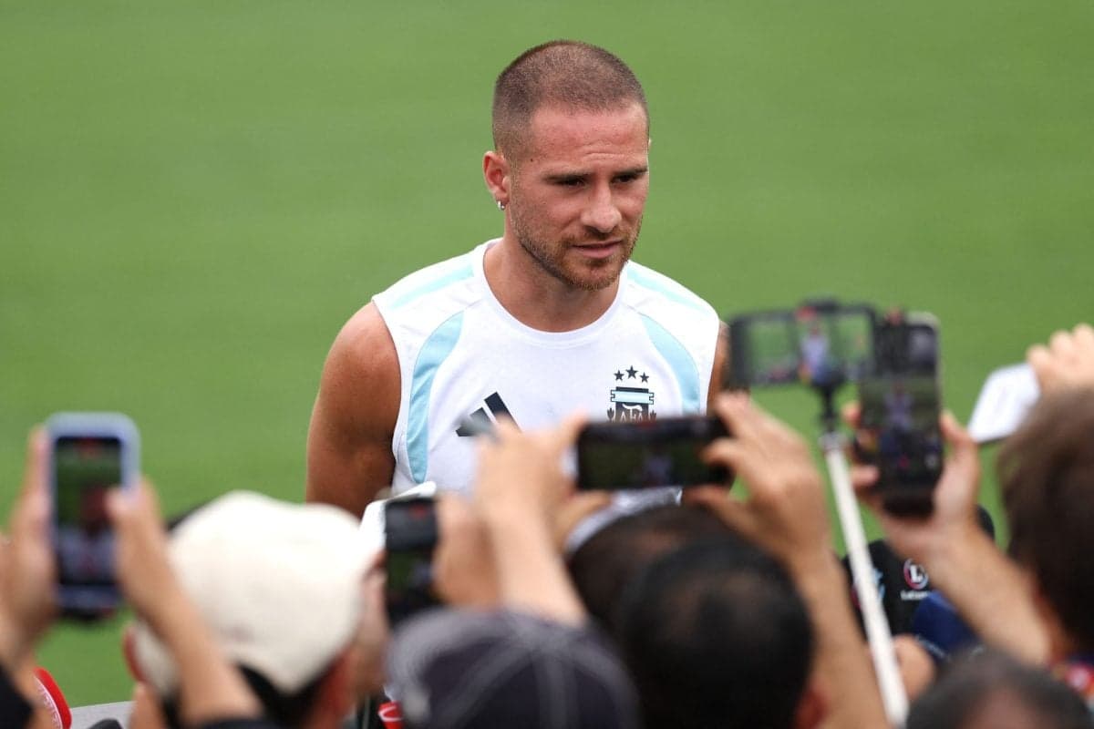 Alexis Mac Allister, meia da Seleção Argentina (Foto: Buda Mendes)