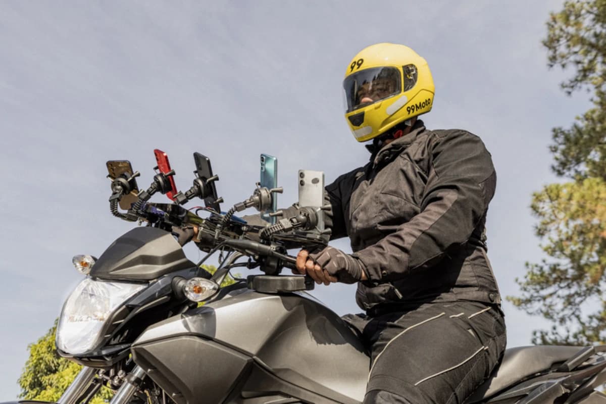 Motociclista de aplicativo