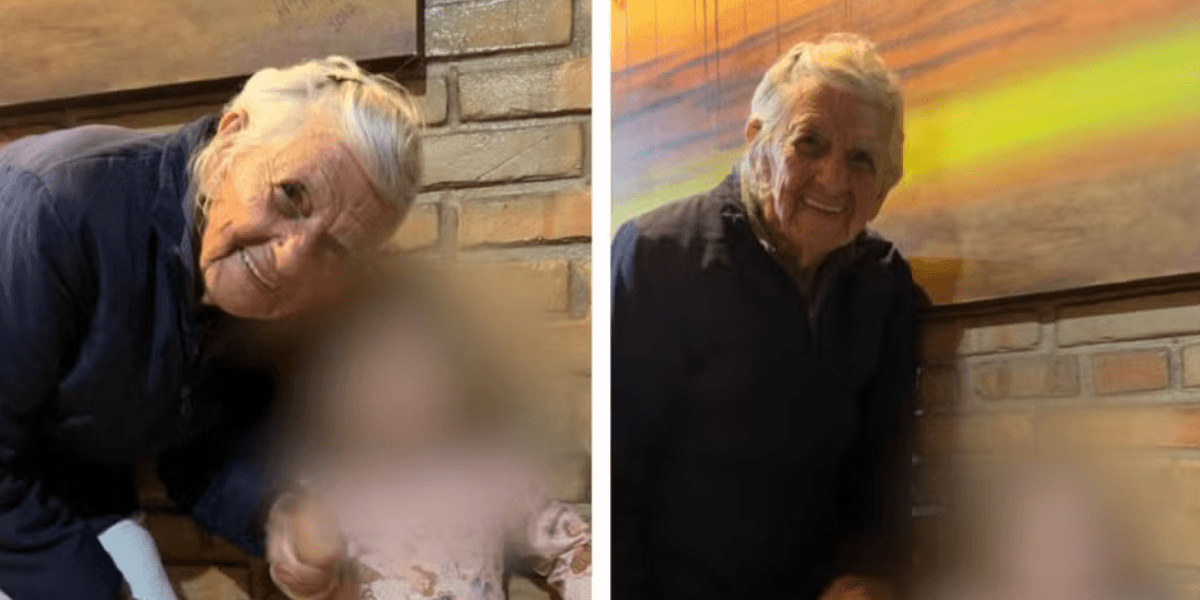 Idosa de 95 anos desaparece em área de mata em Caeté, na Grande BH - Foto: Redes sociais
