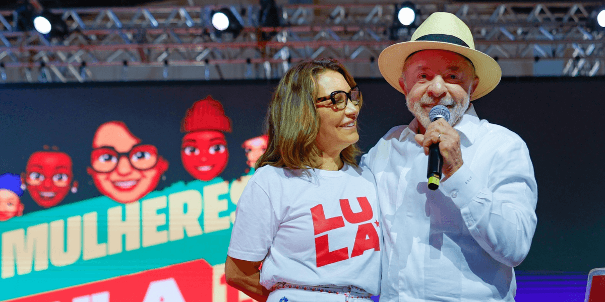 Presidente Luiz Inácio Lula da Silva (PT) e a esposa, Janja Lula da Silva - Foto: Reprodução / Instagram