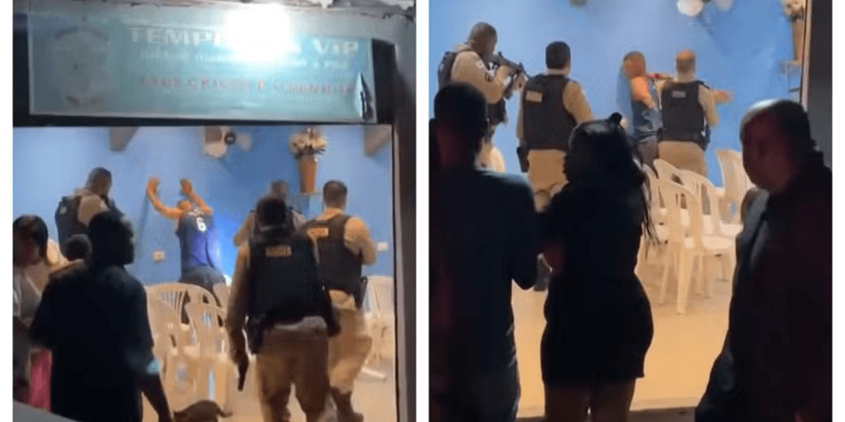 Homem mata ex-companheira e atira contra PMs em Nova Lima, na Grande BH. — Foto: Redes sociais