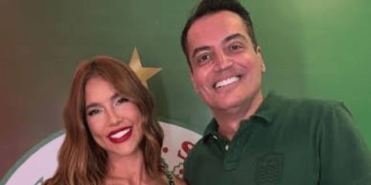 Influenciadora e empresária Virginia Fonseca ao lado do jornalista Leo Dias - Foto: Redes sociais