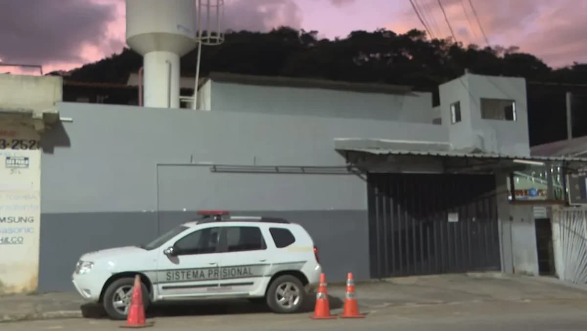 Presídio de Ibirité, na Grande BH — Foto: Reprodução/TV Globo