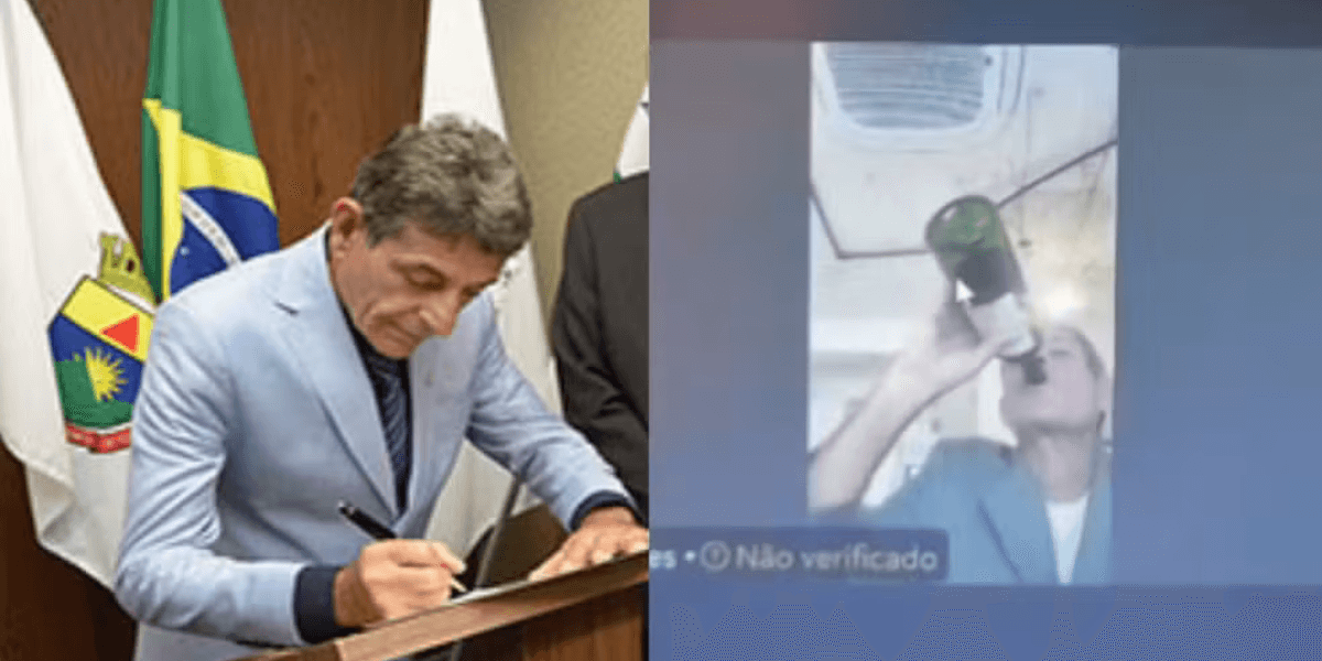 Imagens do juiz Milton Lívio Lemos Salles — Foto: Reprodução