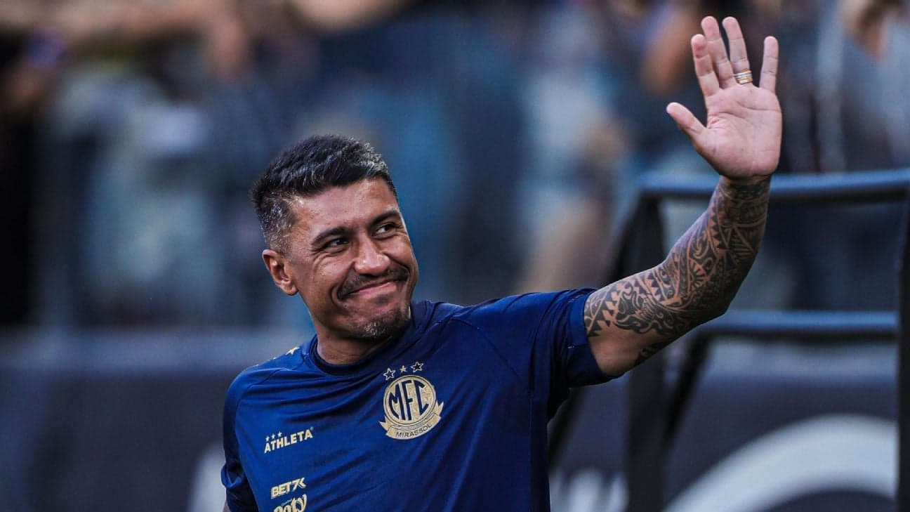 Paulinho, agora executivo de futebol do Mirassol - Foto: Pedro Zacchi/UAI Foto/Gazeta Press