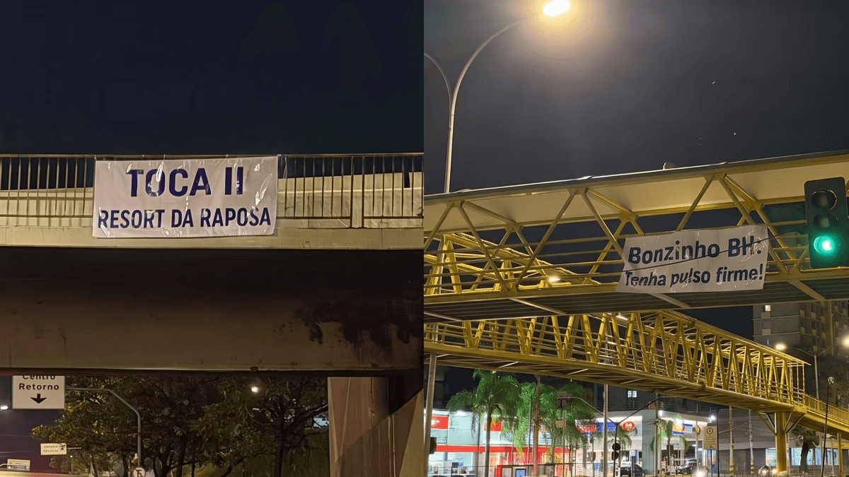 Pedrinho é alvo de protesto da torcida do Cruzeiro
