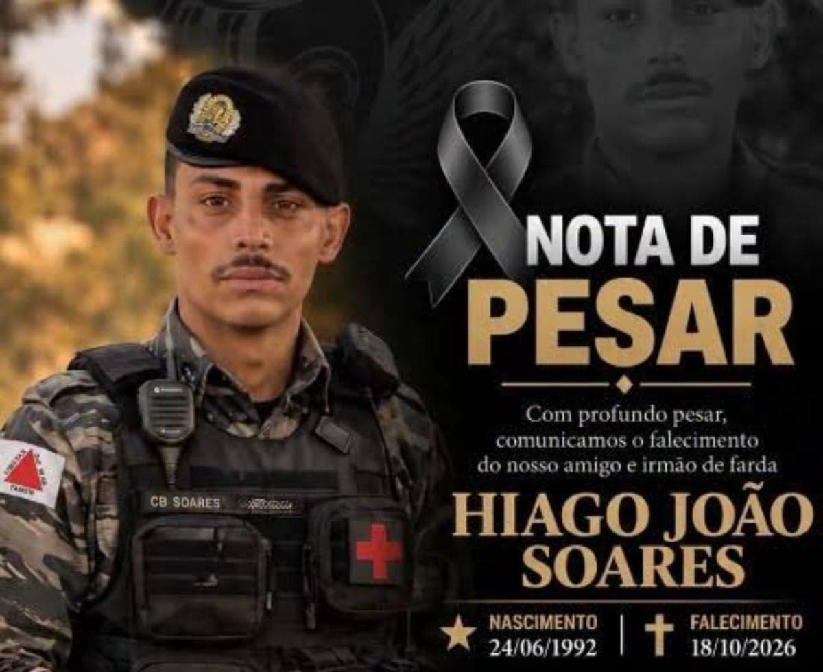 Cabo Hiago João Soares - Reprodução: RECORD / Minas