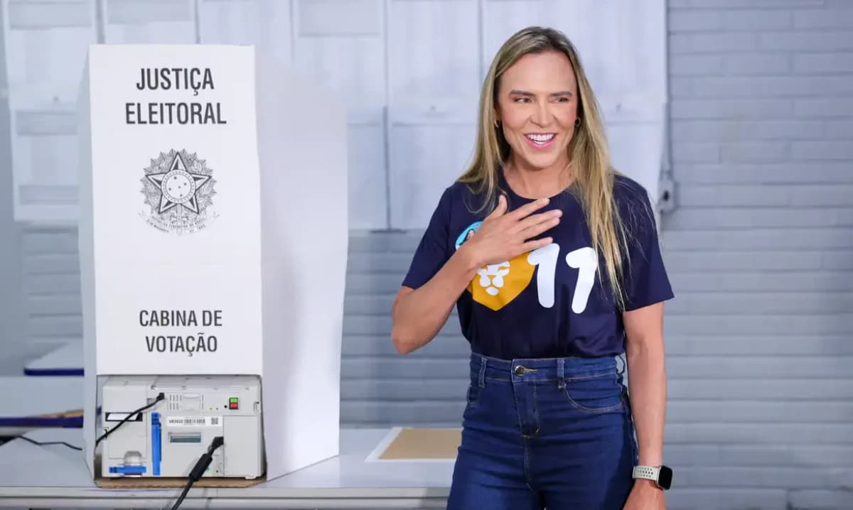 Celina Leão (PP) foi reeleita governadora do Distrito Federal © Fabio Rodrigues-Pozzebom/ Agência Brasil