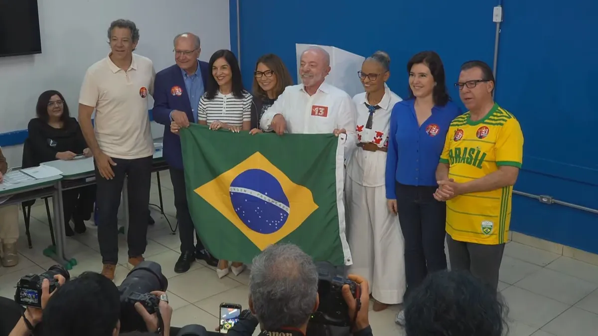 Candidato à reeleição Luiz Inácio Lula da Silva (PT) • CNN BRASIL