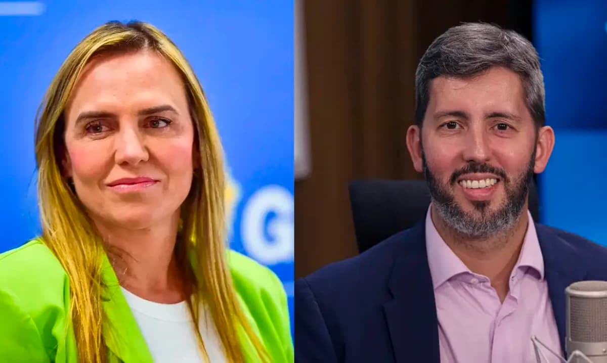 Celina Leão e Leandro Grass