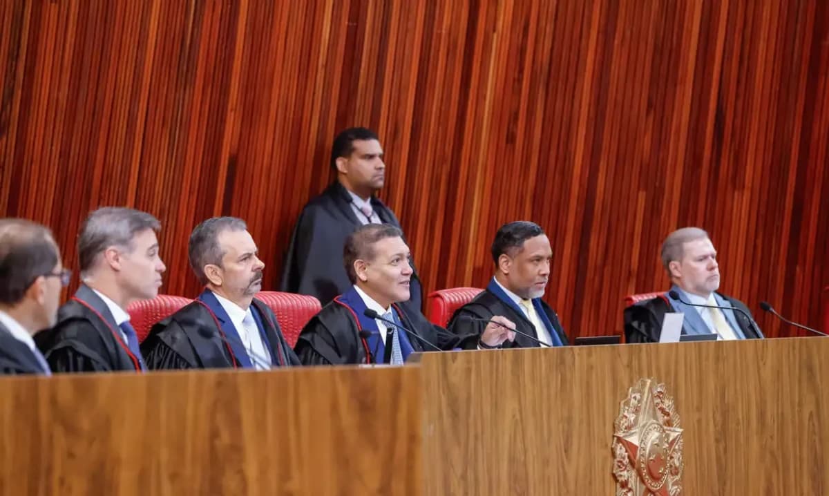 Tribunal Superior Eleitoral (TSE), presidido pelo ministro Kassio Nunes Marques © Antonio Augusto/TSE