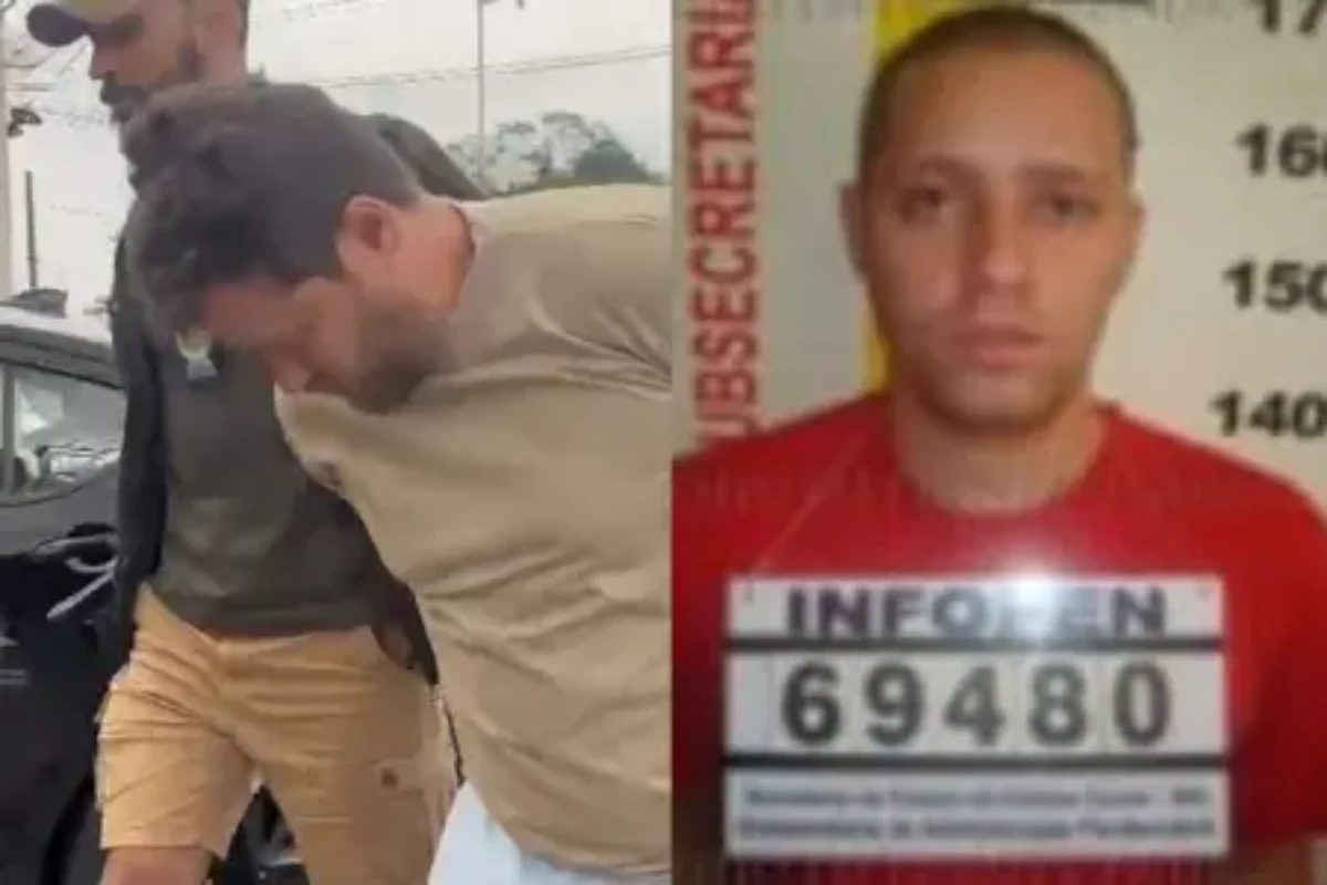 Foragido após ser condenado por roubo em MG é preso em Arraial do Cabo, no RJ • Imagens cedidas / Itatiaia